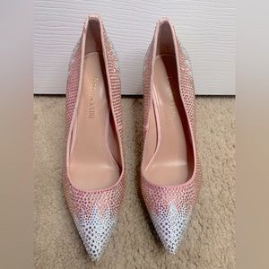 ENZO ANGIOLINI PINK RHINESTONE PUMPS 💕🔥